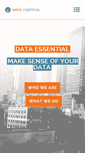 Mobile Screenshot of data-essential.com